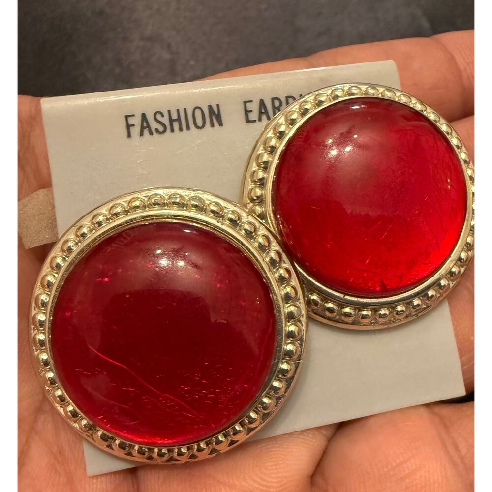 Vintage post earrings circa 1980